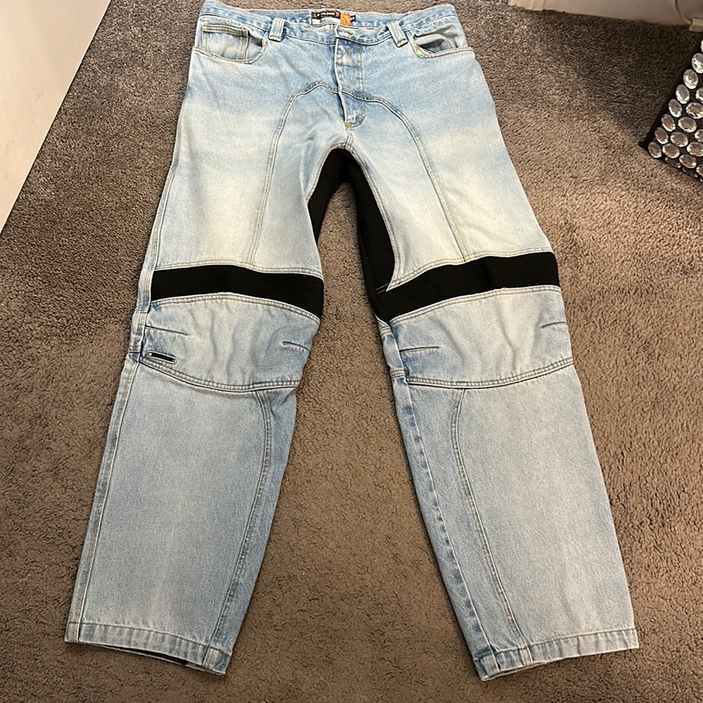 **SOLD ON MERCARI**Icon asphalt technologies recon motorcycle riding mens jeans - Picture 1 of 7